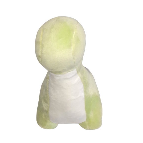 Bellzi Brontosaurus Dinosaur Green Spotted Plush Stuffed Animal Toy 10" - Picture 4 of 7